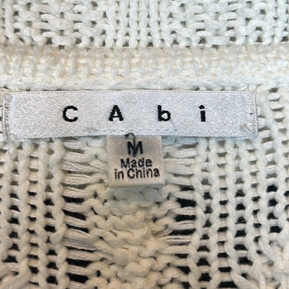 CAbi Cable Knit Open Front Cardigan - Picture 2 of 5